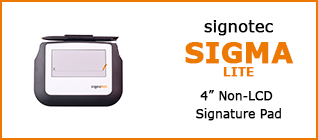 signotec Sigma Lite Kategorie Unterschriften Pad signotec Sigma Lite