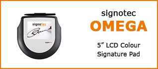 signotec Omega Kategorie Unterschriften Pad signotec Omega
