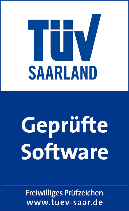 signotec signoSign/2 TÜV Saarland Zertifikat